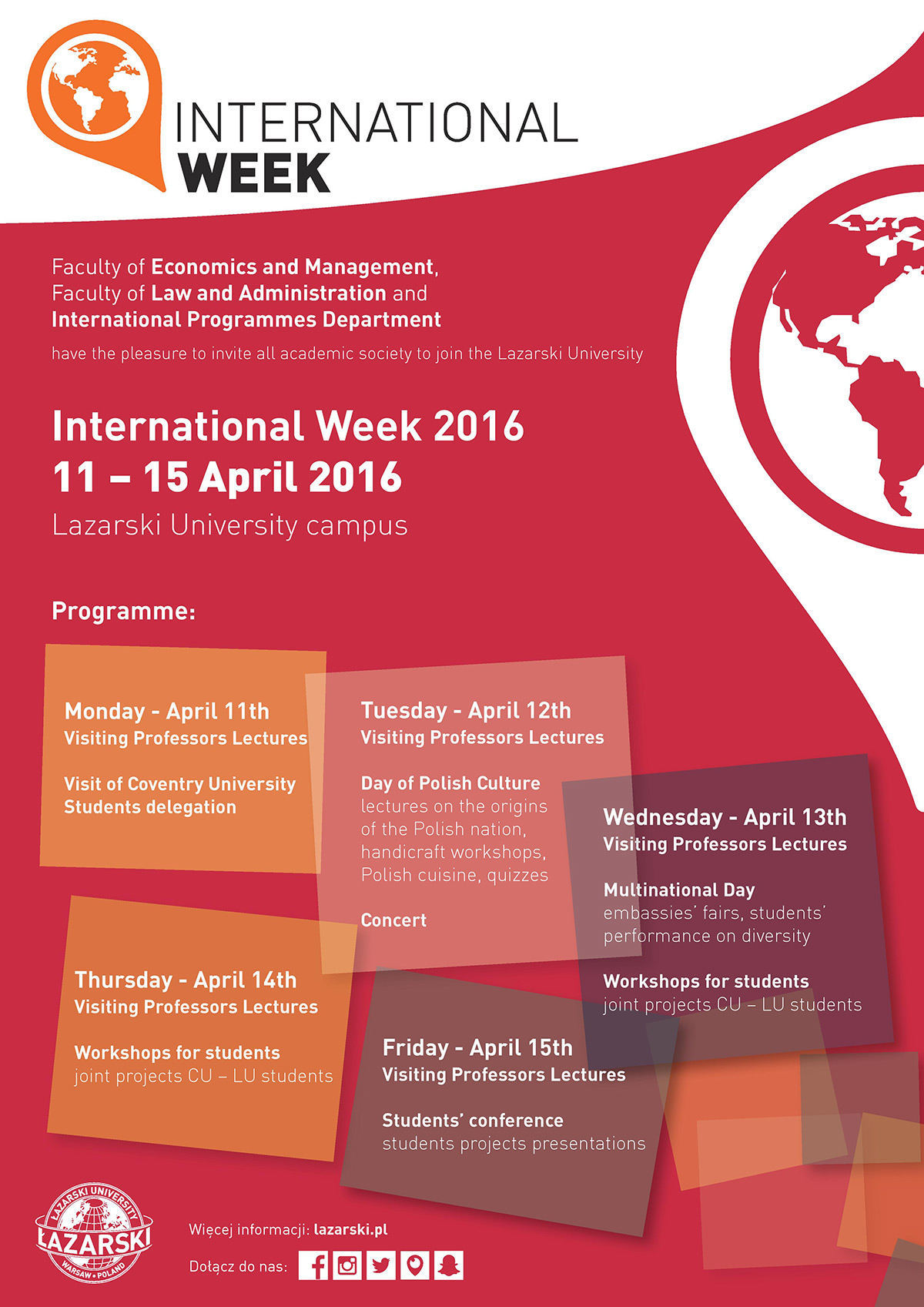 International Week 2016 International Week 2016