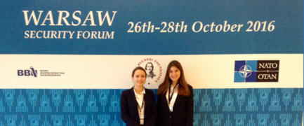 Two representatives took part in the Warsaw Security Forum