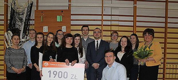 Fundacja Uczelni Łazarskiego dla uczniów z Mszczonowa