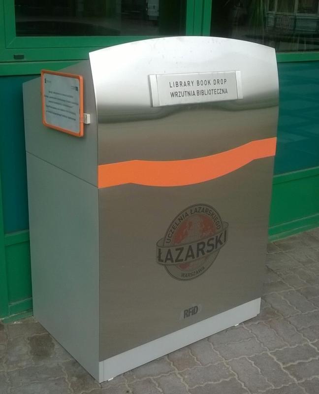 wrzutnia książek lazarski