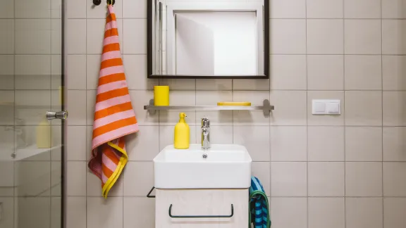 SHED Warsaw Living Campus łazienka bathroom