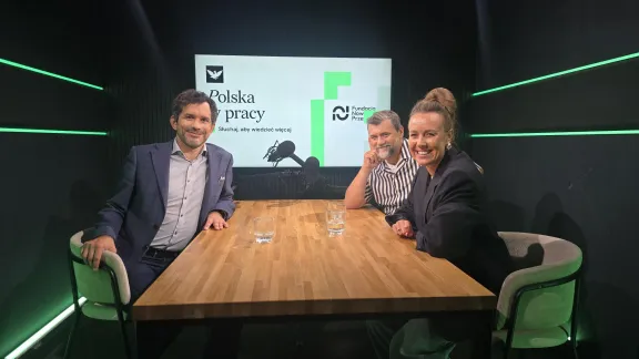 podcast w pracy