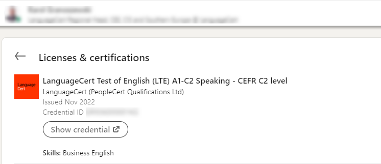 LanguageCert