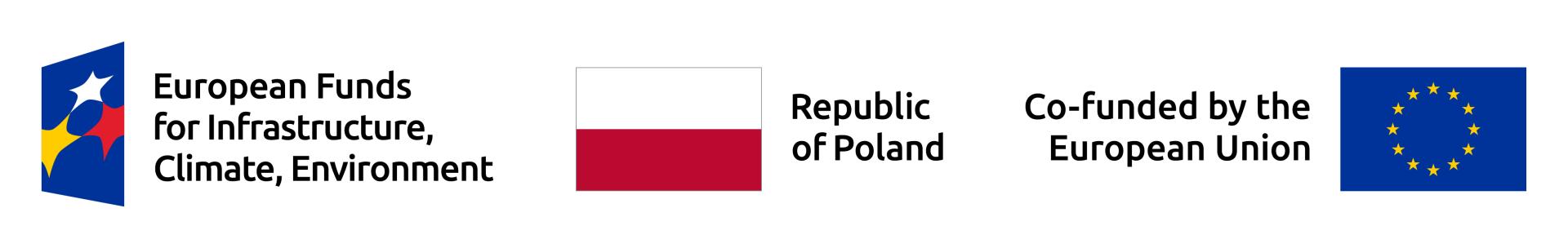 symbols of European Funds, the Republic of Poland and European Union