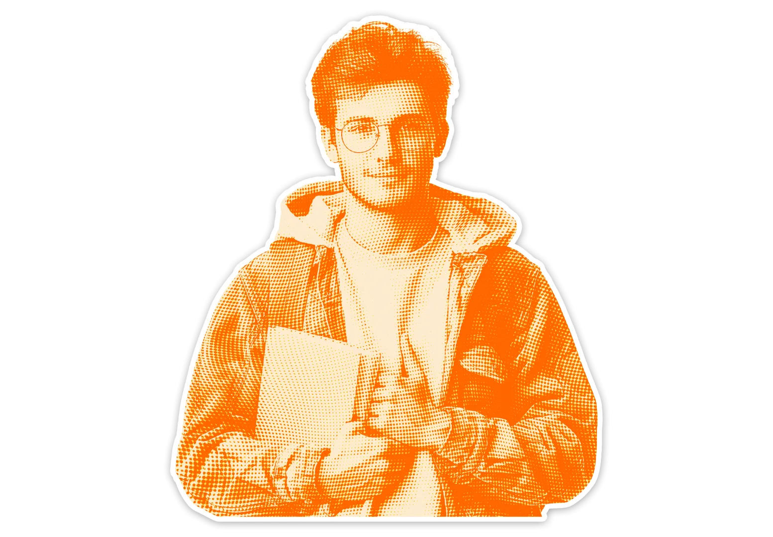 student, chłopak 