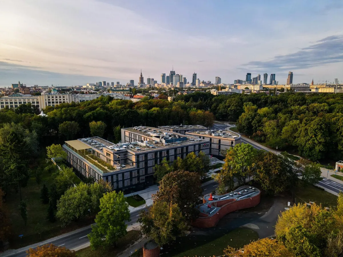 xior akademik / dormitory zdjęcie z drona
