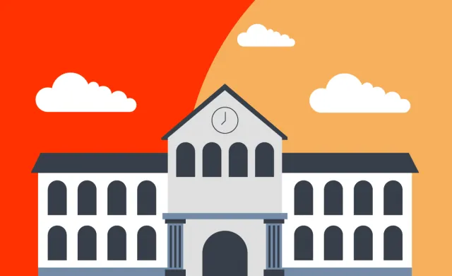 grafika budynku uczelni