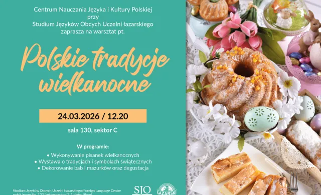 zaproszenie na warsztaty wielkanocne