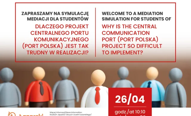 mediator pomiędzy stronami konfliktu