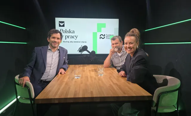 podcast w pracy