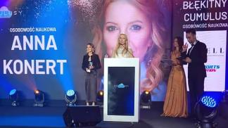 Anna Konert, Cumulusy, wręczenie nagrody