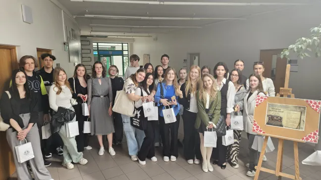 grupa studentów