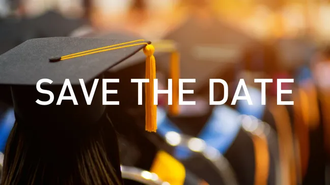 SAVE THE DATE