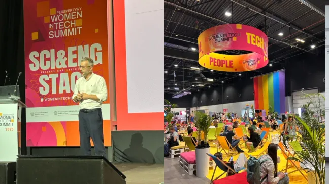 Dr inż. Witold Sobolewski na Perspektywy Women in Tech Summit 2025
