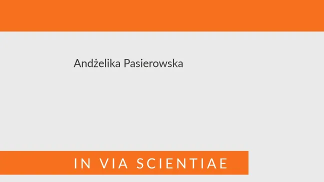 seria In Via Scientiae - Okładka "Praca zdalna"
