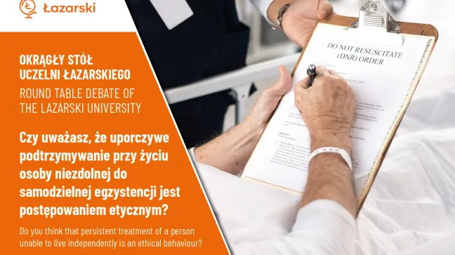 pacjent podpisujący odmowę RKO