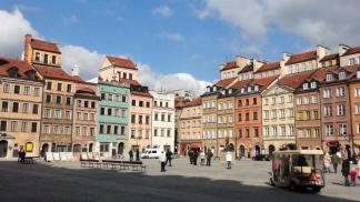 Old Town market square of Warsaw  8121458825 