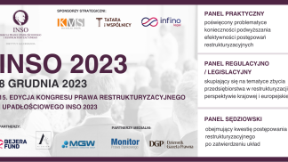 15. edycja Kongresu Prawa Restrukturyzacyjnego i Upadlosciowego INSO 2023 2