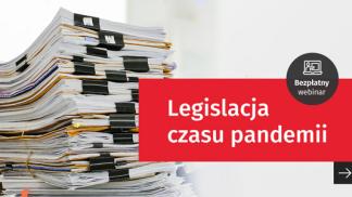 Banner webinar legislacja czasu pandemii