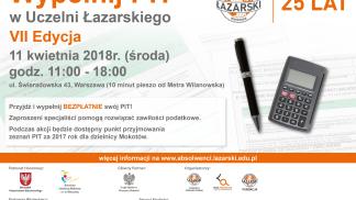 Lazarski PIT     2018 POZIOMY
