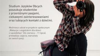 plakat Podziel sie swoja pasja z dziecmi
