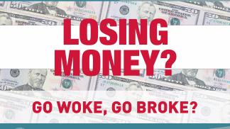 plakat debata studencka poziomGo woke  go broke