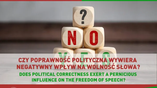 plakat debata studencka poziom Czy poprawnosc polityczna