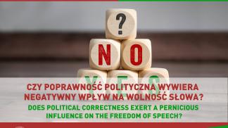 plakat debata studencka poziom Czy poprawnosc polityczna