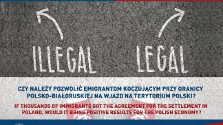 plakat debata studencka poziom Emigranci