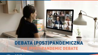 plakat debata studencka poziom POSTPANDEMICZNA