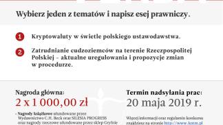 plakat konkurs dla prawnikow