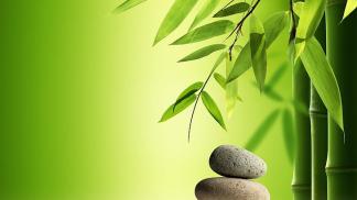 water stones bamboo spa wallpaper preview