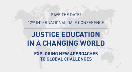 Save the Date! 12th International GAJE Conference