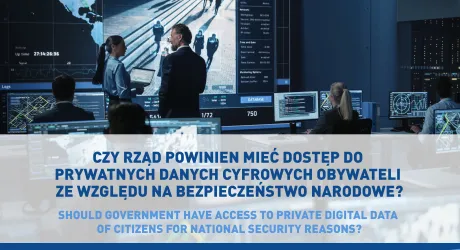 Czy rząd powinien mieć dostęp do prywatnych danych cyfrowych obywateli ze względu na bezpieczeństwo narodowe?
