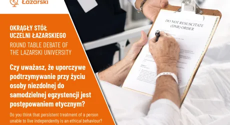 Czy uważasz, że uporczywe podtrzymywanie przy życiu osoby niezdolnej do samodzielnej egzystencji jest postępowaniem etycznym?