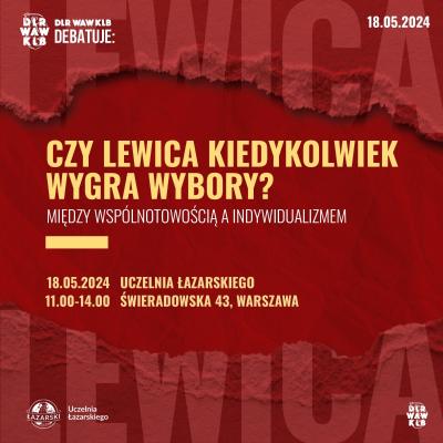 Klub DLR Warszawa debatuje - zapraszamy na spotkanie