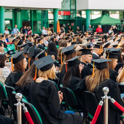 Graduation ceremony 2024 at Lazarski University