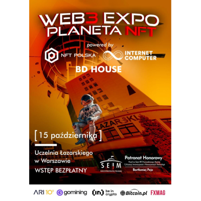 Web3 Student Expo x PlanetaNFT - wydarzenie dla technologicznych entuzjastów na Uczelni Łazarskiego