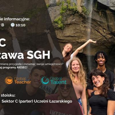 AIESEC Warsaw SGH na Uczelni Łazarskiego!