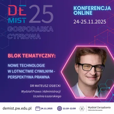 Uczelnia Łazarskiego wśród uczestników DEMIST 2025