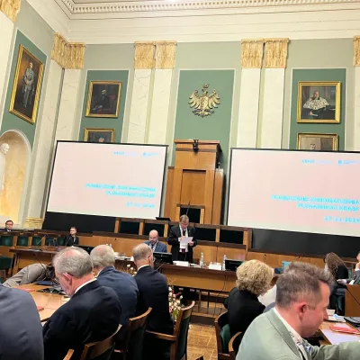 Uczelnia Łazarskiego reprezentowana na obradach KRASP przez Rektora, prof. dr hab. Macieja Rogalskiego