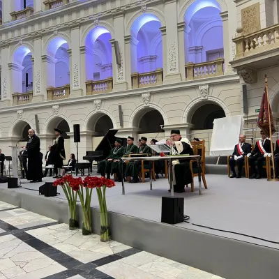 Uczelnia Łazarskiego wśród gości jubileuszu 200-lecia Politechniki Warszawskiej