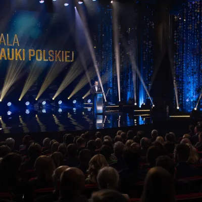 Udział prof. dr hab. Macieja Rogalskiego - Rektora Uczelni Łazarskiego na uroczystej Gali Nauki Polskiej