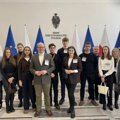 Studenci Koła Media & Marketing na kolejnym wyjściu studyjnym do Parlamentu RP