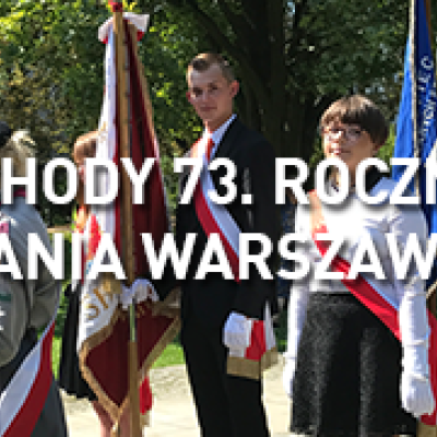 Uczelnia Łazarskiego na obchodach 73. Rocznicy wybuchu Powstania Warszawskiego.