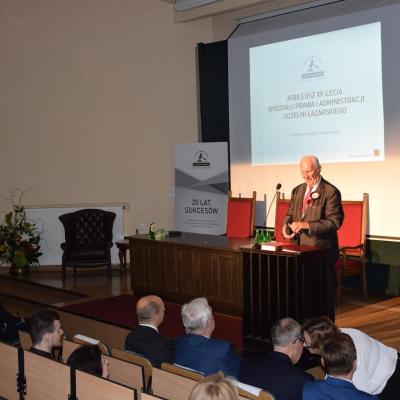 Obchody jubileuszu XX-lecia Wydziału Prawa i Administracji
