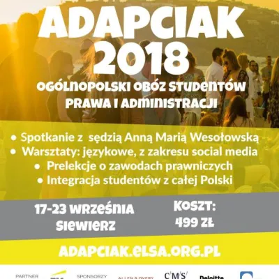 Adapciak - ogólnopolski obóz studentów prawa i administracji
