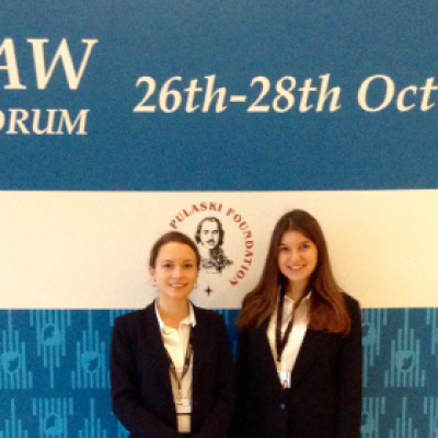 Two representatives took part in the Warsaw Security Forum