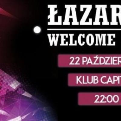 Łazarski Welcome Party! Najlepsza impreza w Warszawie już 22 października.