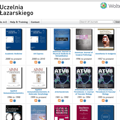 Czasopisma i książki Lippincott, Williams & Wilkins w Bibliotece Uczelnianej
